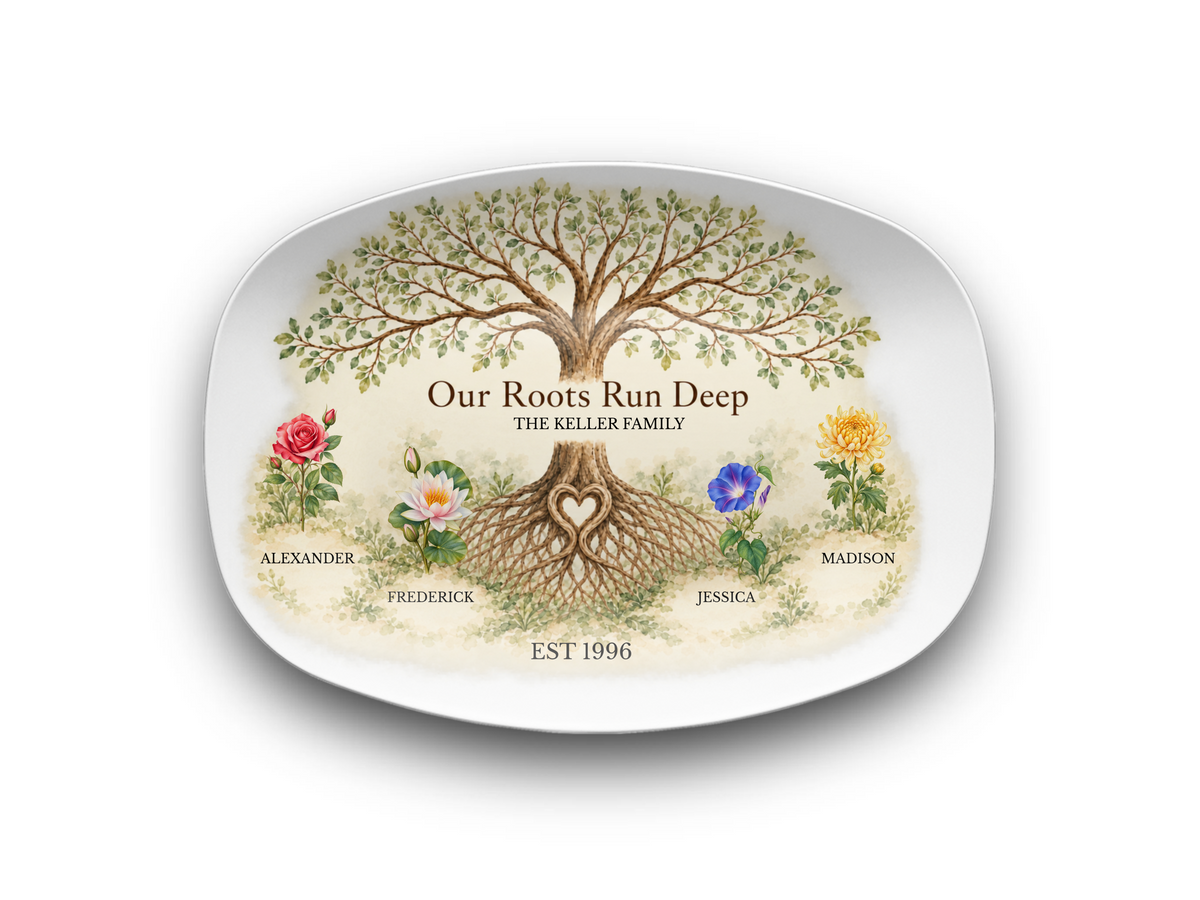 Our Roots Run Deep platter clean product view