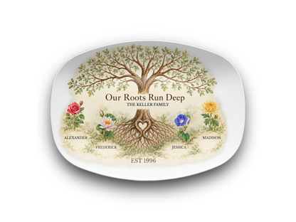 Our Roots Run Deep platter clean product view
